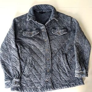 JANE+DELANCEY Quilted Shacket